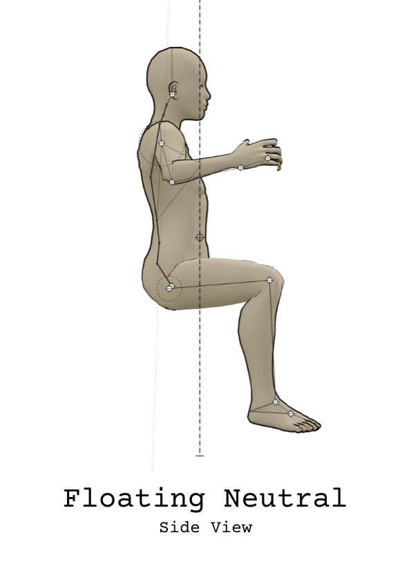 Floating Neutral, side view
